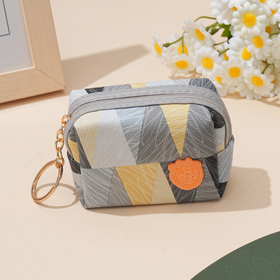 Koin Dompet Wanita MINI SIMPLE Zipper KOMPAK VERSI KOREA STUDENT CUT GIRL HEART CARD KEY KOIN KERUANG dompet kecil
