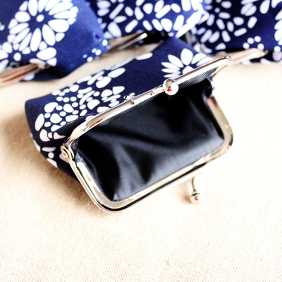 ETHNIC STYLE BATIK MOIN PURSE MINI BUCKLE PURSE KECEK KOPO MOIN Wanita