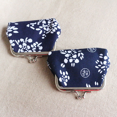 ETHNIC STYLE BATIK MOIN PURSE MINI BUCKLE PURSE KECEK KOPO MOIN Wanita