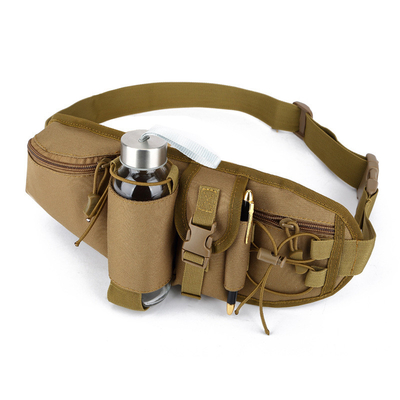 OUTDOOR MULTI-PURPOSE SPORTS Waist Pack Pria Anti-Splash Taktis Kamuflase Riding miring Waist Pack