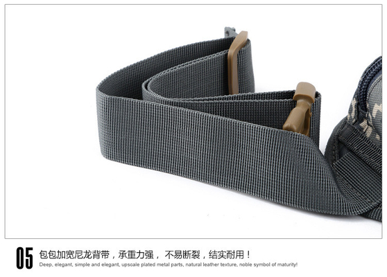 OUTDOOR MULTI-PURPOSE SPORTS Waist Pack Pria Anti-Splash Taktis Kamuflase Riding miring Waist Pack