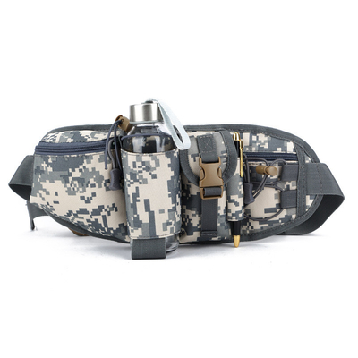 OUTDOOR MULTI-PURPOSE SPORTS Waist Pack Pria Anti-Splash Taktis Kamuflase Riding miring Waist Pack