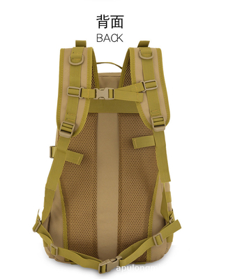 Outdoor hiking tas besar kamuflase berkemah tas taktis kapasitas besar olahraga multifungsi ransel perjalanan