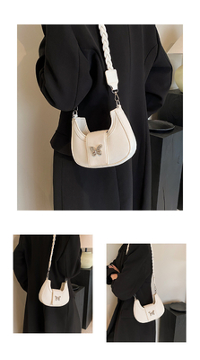 Populer NEW NICHE DESIGN BAG FEMALE TREND FOREIGN STYLE KERUPAK BAG PEMANGAT PEMANGAT PEMANGAT