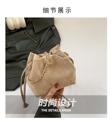 2024 NEW FASHION NICHE DESIGN Spring/SUMMER crossbody bag Senior SENSE dilumasi tas ember