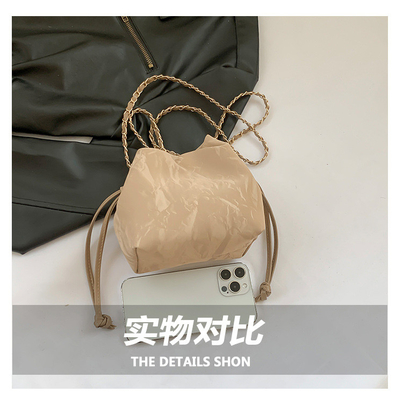 2024 NEW FASHION NICHE DESIGN Spring/SUMMER crossbody bag Senior SENSE dilumasi tas ember