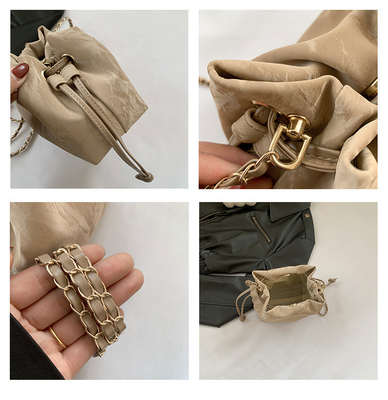 2024 NEW FASHION NICHE DESIGN Spring/SUMMER crossbody bag Senior SENSE dilumasi tas ember