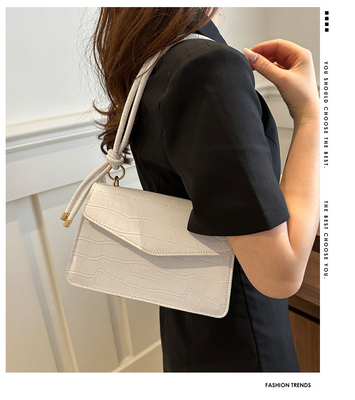 Kualitas kulit PURE COLOR ALL-IN-ONE tas tangan wanita punggung bahu tas tubuh silang tas lengan bawah tas wanita