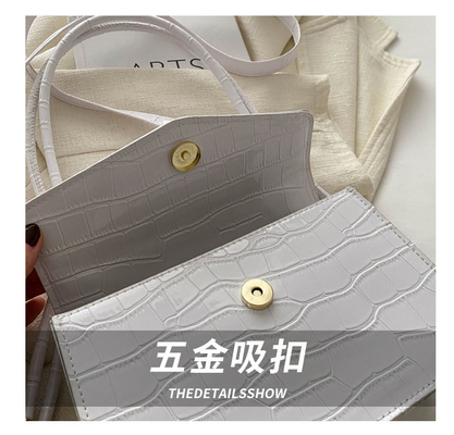Kualitas kulit PURE COLOR ALL-IN-ONE tas tangan wanita punggung bahu tas tubuh silang tas lengan bawah tas wanita