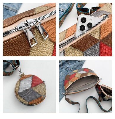 Musim gugur dan musim dingin retro tas crossbody tas wanita tas fashion dada tas crossbody baru desain ceruk ponsel retro kipas