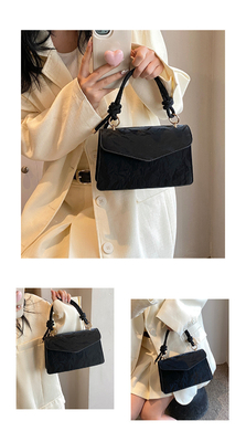 Tas Tangan Berkualitas Tinggi Wanita Tren Baru Mode NICHE Desain Hand Bill of Loading Bahu Tas Semua Tekstur Tas Crossbody
