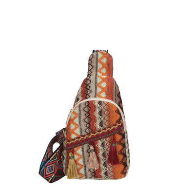 NEW CHINESE FASHION SINGLE SHOULDER CROSSBODY BAG NET MERAH Sederhana ETHNIC STYLE BAG KEcil tekstur tas dada tas wanita