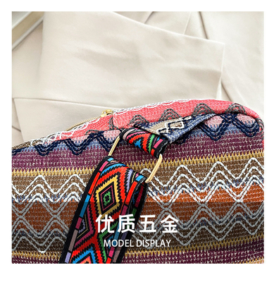 NEW CHINESE FASHION SINGLE SHOULDER CROSSBODY BAG NET MERAH Sederhana ETHNIC STYLE BAG KEcil tekstur tas dada tas wanita