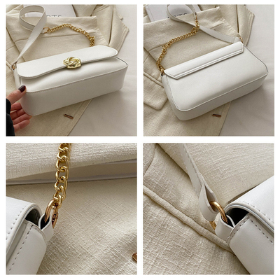 Tas kecil wanita lintas batas baru musim semi dan musim panas semua bahu tas crossbody desain nirkabel tekstur tas persegi kecil