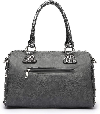 Sugar Skull Day of the Dead Punk Art Purse Removable Strap Wanita Tas Tas Tangan Bahu Tas Dompet Set