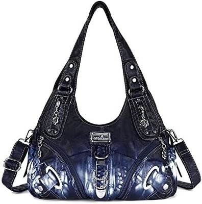 ANGELKISS HOBO dompet dan tas tangan untuk wanita tas tangan wanita tas besar tas bahu harian