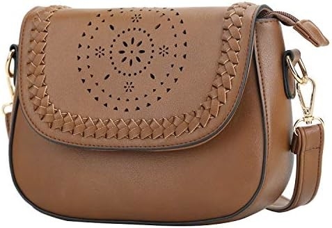 KKXIU Tas Crossbody untuk Wanita Tas Kerongkong dengan Tali yang Bisa Disesuaikan