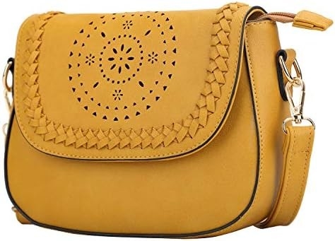 KKXIU Tas Crossbody untuk Wanita Tas Kerongkong dengan Tali yang Bisa Disesuaikan
