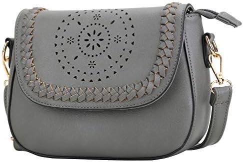 KKXIU Tas Crossbody untuk Wanita Tas Kerongkong dengan Tali yang Bisa Disesuaikan