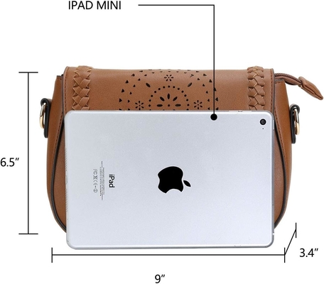 KKXIU Tas Crossbody untuk Wanita Tas Kerongkong dengan Tali yang Bisa Disesuaikan