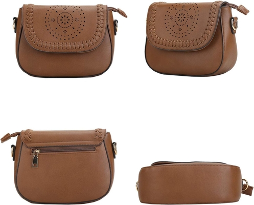KKXIU Tas Crossbody untuk Wanita Tas Kerongkong dengan Tali yang Bisa Disesuaikan