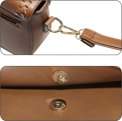 KKXIU Tas Crossbody untuk Wanita Tas Kerongkong dengan Tali yang Bisa Disesuaikan