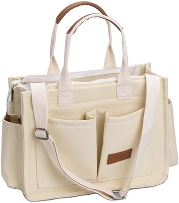 Tas besar untuk wanita dengan kantong, laptop, dompet untuk semua orang, tas sehari-hari, tas tangan untuk bekerja, gym pantai.