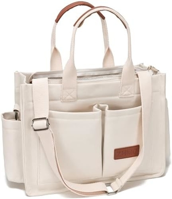 Tas besar untuk wanita dengan kantong, laptop, dompet untuk semua orang, tas sehari-hari, tas tangan untuk bekerja, gym pantai.
