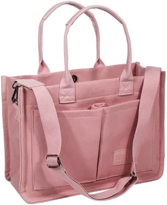 Tas besar untuk wanita dengan kantong, laptop, dompet untuk semua orang, tas sehari-hari, tas tangan untuk bekerja, gym pantai.