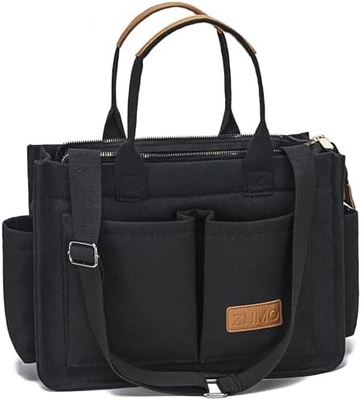 Tas besar untuk wanita dengan kantong, laptop, dompet untuk semua orang, tas sehari-hari, tas tangan untuk bekerja, gym pantai.
