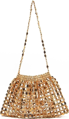MIUCO BEADED BACKET VINTAGE BACKET ELEGANT DINNER Clutch BAG FORMAL 1920s Aksesoris untuk tas wanita