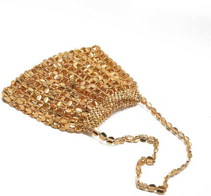MIUCO BEADED BACKET VINTAGE BACKET ELEGANT DINNER Clutch BAG FORMAL 1920s Aksesoris untuk tas wanita