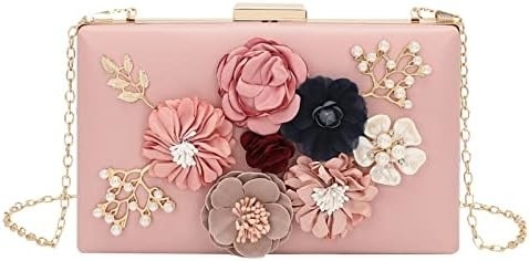 Lettuce Clutch bunga tas malam tas untuk wanita pesta formal tas tangan rantai tali bahu tas