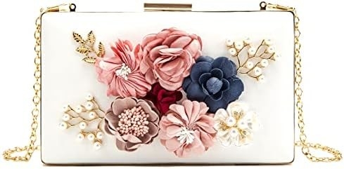 Lettuce Clutch bunga tas malam tas untuk wanita pesta formal tas tangan rantai tali bahu tas