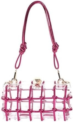 Tas Akrilik Bening Rhinestone Akrilik Kopling Kristal Tas Malam untuk Wanita Glitter Tas untuk pesta pernikahan