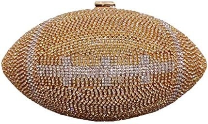 UMREN Wanita Basketbol berbentuk cross body purse rhinestone bola bulat kristal malam tas genggaman tas untuk pernikahan