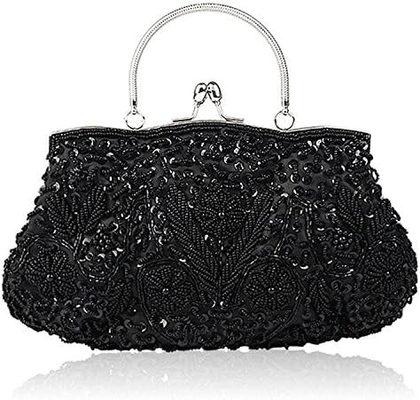 PULANG DISIN SEQUIN TEMPO KERANJANG dompet tas genggam besar