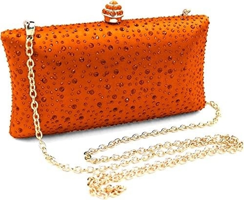 Tas Malam Wanita Sparkling Rhinestone Pernikahan Pesta Malam Kopling Tas Tas Tas Rantai Bahu Crossbody Tas