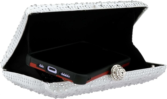 Tas Malam Wanita Sparkling Rhinestone Pernikahan Pesta Malam Kopling Tas Tas Tas Rantai Bahu Crossbody Tas