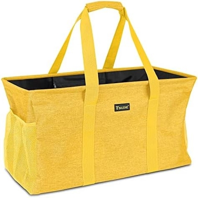 Tas Tote Ekstra Besar Untuk Perlengkapan ikan paus dengan bingkai kawat untuk penyimpanan (biru, 16,5'X14'X10'')