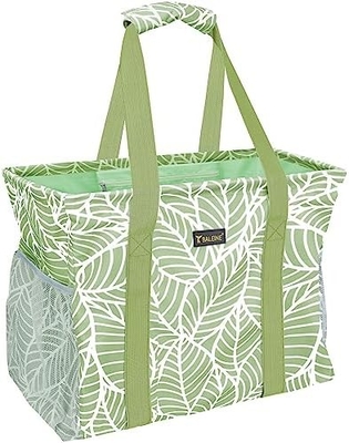 Tas Tote Ekstra Besar Untuk Perlengkapan ikan paus dengan bingkai kawat untuk penyimpanan (biru, 16,5'X14'X10'')