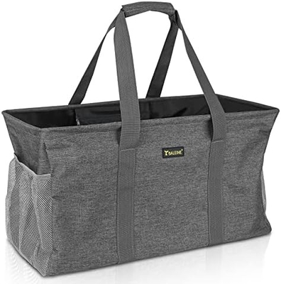 Tas Tote Ekstra Besar Untuk Perlengkapan ikan paus dengan bingkai kawat untuk penyimpanan (biru, 16,5'X14'X10'')