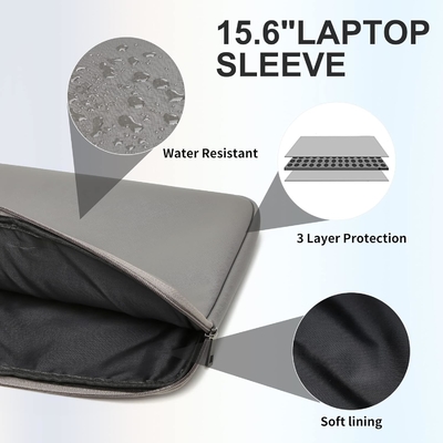 KEYLI 4PC SET laptop tas untuk wanita kulit besar laptop briefcase dengan USB charging port komputer bahu tas PU