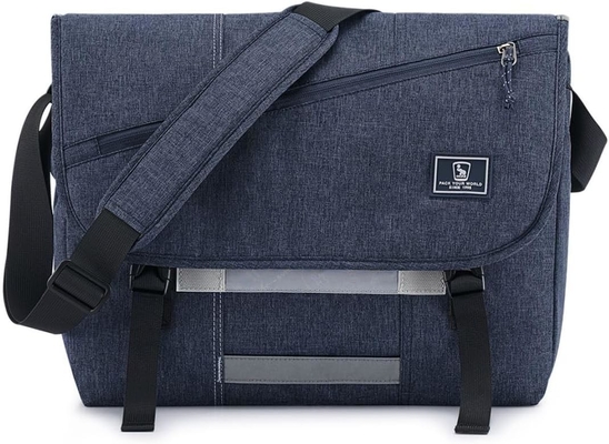 OIWAS Messenger Bag untuk Pria, 15,6 Inci Laptop Crossbody Tas Wanita Casual Tas Tas Bahu Kantor Perjalanan College