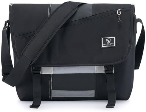 15.6 Inch Laptop tas crossbody wanita kasual tas bahu tas sekolah perjalanan kantor briefcase