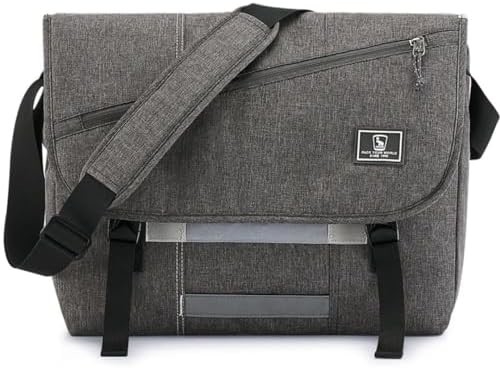 15.6 Inch Laptop tas crossbody wanita kasual tas bahu tas sekolah perjalanan kantor briefcase