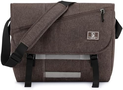 15.6 Inch Laptop tas crossbody wanita kasual tas bahu tas sekolah perjalanan kantor briefcase
