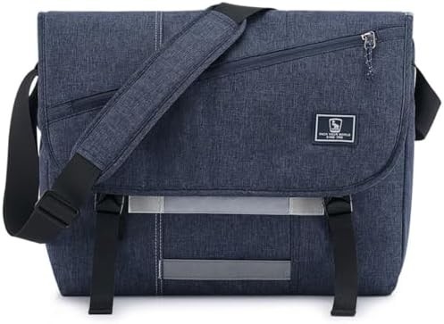 15.6 Inch Laptop tas crossbody wanita kasual tas bahu tas sekolah perjalanan kantor briefcase