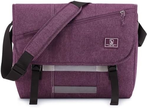 15.6 Inch Laptop tas crossbody wanita kasual tas bahu tas sekolah perjalanan kantor briefcase