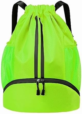 HOEDIA SPORTS DRAWSTRING BACKPACK - STRING SWIM GYM BAG DENGAN KAMAR KEPALUAN Dan kantong anti basah untuk wanita&amp;pria